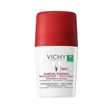 Vichy Clinical Control Αποσμητικό Roll-On 96H εμπρόσθια όψη